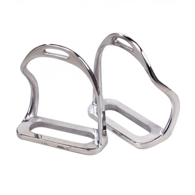 Korsteel Stainless Steel Safety Stirrup Irons 1 Korsteel Stainless Steel Safety Stirrup Irons