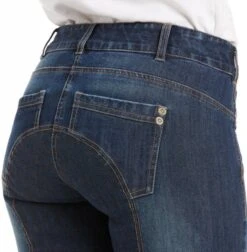 Ariat Halo Denim Full Seat Breeches -Equestria Shop 15579d