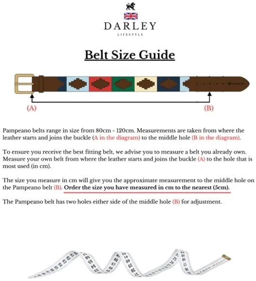 Pampeano & Darley Lifestyle Royal Navy Polo Belt 4 Pampeano & Darley Lifestyle Royal Navy Polo Belt - Image 4