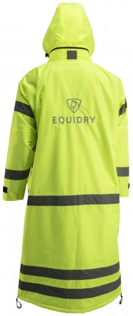 Equidry RIDE Reflective Jacket - Yellow/Grey 2 Equidry RIDE Reflective Jacket - Yellow/Grey - Image 2