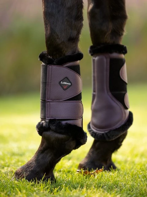 LeMieux Fleece Lined Brushing Boot - Fig 1 LeMieux Fleece Lined Brushing Boot - Fig