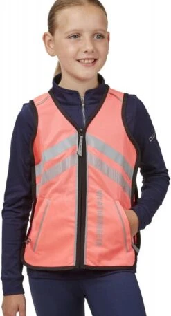 Weatherbeeta Childs Reflective Waistcoat Hi Vis