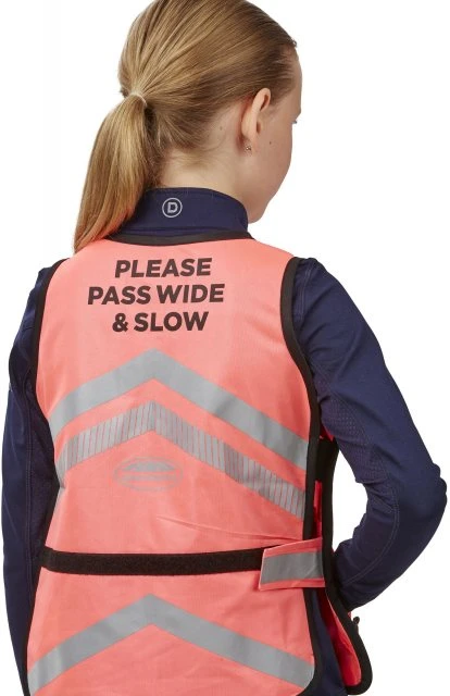 Weatherbeeta Childs Reflective Waistcoat Hi Vis 2 Weatherbeeta Childs Reflective Waistcoat Hi Vis - Image 2