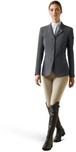 Ariat Galatea Bellatrix Show Coat - Ebony -Equestria Shop 16978c