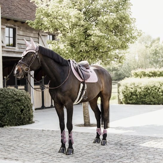 Kentucky Tendon Boots Bamboo Shield - Elastic - Old Rose 2 Kentucky Tendon Boots Bamboo Shield - Elastic - Old Rose - Image 2