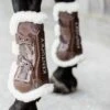 Kentucky Vegan Sheepskin Tendon Boot - Elastic