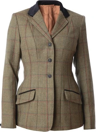 Equetech Launton Deluxe Tweed Riding Jacket 1 Equetech Launton Deluxe Tweed Riding Jacket