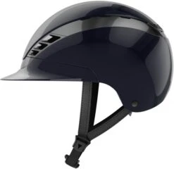 Abus X Pikeur AirLuxe Chrome - Shiny Midnight Blue -Equestria Shop 17693c
