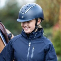 EQX Kylo Riding Hat - Navy Matte/Pewter 7 EQX Kylo Riding Hat - Navy Matte/Pewter -Equestria Shop 17734d