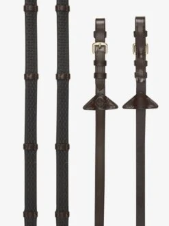 LeMieux Soft Rubber Reins With Stoppers 5 LeMieux Soft Rubber Reins With Stoppers -Equestria Shop 17814c