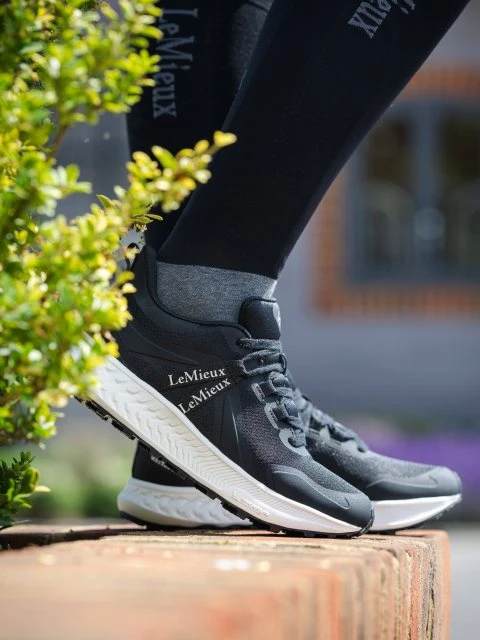 LeMieux Trax Waterproof Trainer - Black 2 LeMieux Trax Waterproof Trainer - Black - Image 2