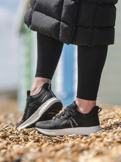 LeMieux Trax Waterproof Trainer - Black 5 LeMieux Trax Waterproof Trainer - Black - Image 5