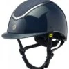 EQX Kylo Sparkly Riding Hat With MIPS - Navy Gloss/Pewter