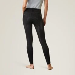 Ariat Halo Denim Full Seat Breeches - Black -Equestria Shop 18192c