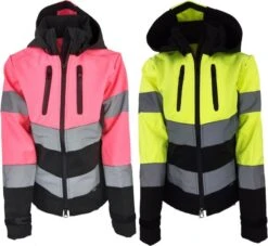 Cameo Equine Junior Water Repellent Hi Viz Jacket -Equestria Shop 18277c