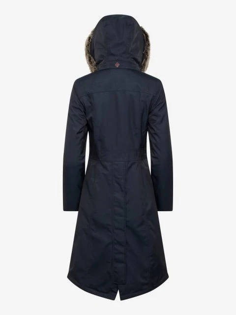 LeMieux Young Rider Long Waterproof Riding Coat - Navy 5 LeMieux Young Rider Long Waterproof Riding Coat - Navy - Image 5