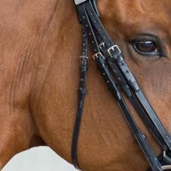 Fairfax Throatlash - 3/8" For Double Bridle