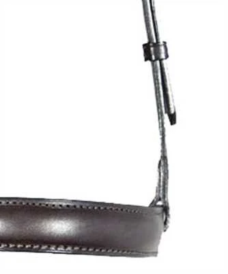 Dever Show (plain Raised) Noseband - Hunt Weight 1 Dever Show (plain Raised) Noseband - Hunt Weight